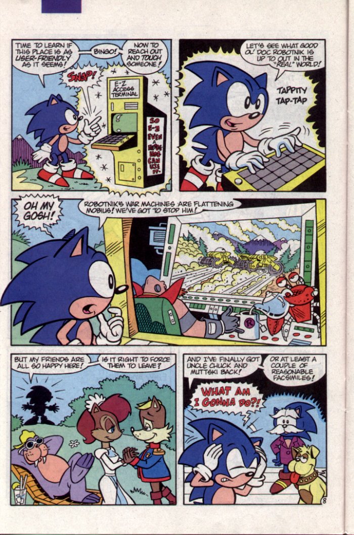 Sonic - Archie Adventure Series November 1994 Page 8